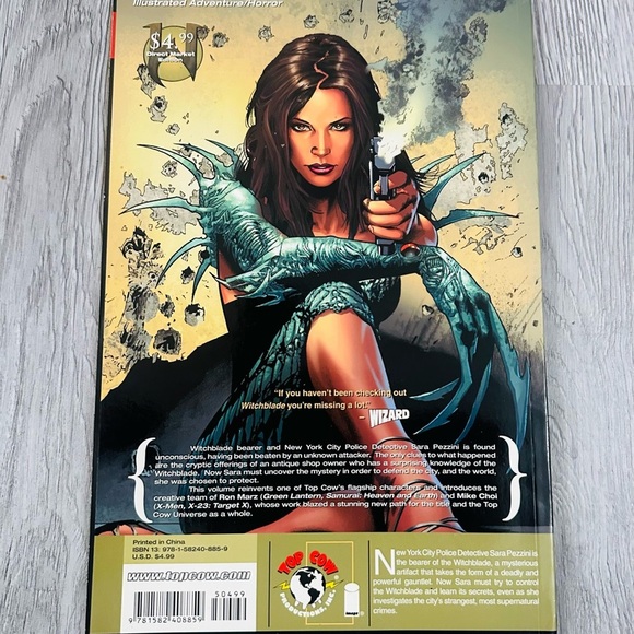Witchblade Witch Hunt: Volume 1 Ron Marz Paperback Graphic Novel 1st Printing - Picture 2 of 5